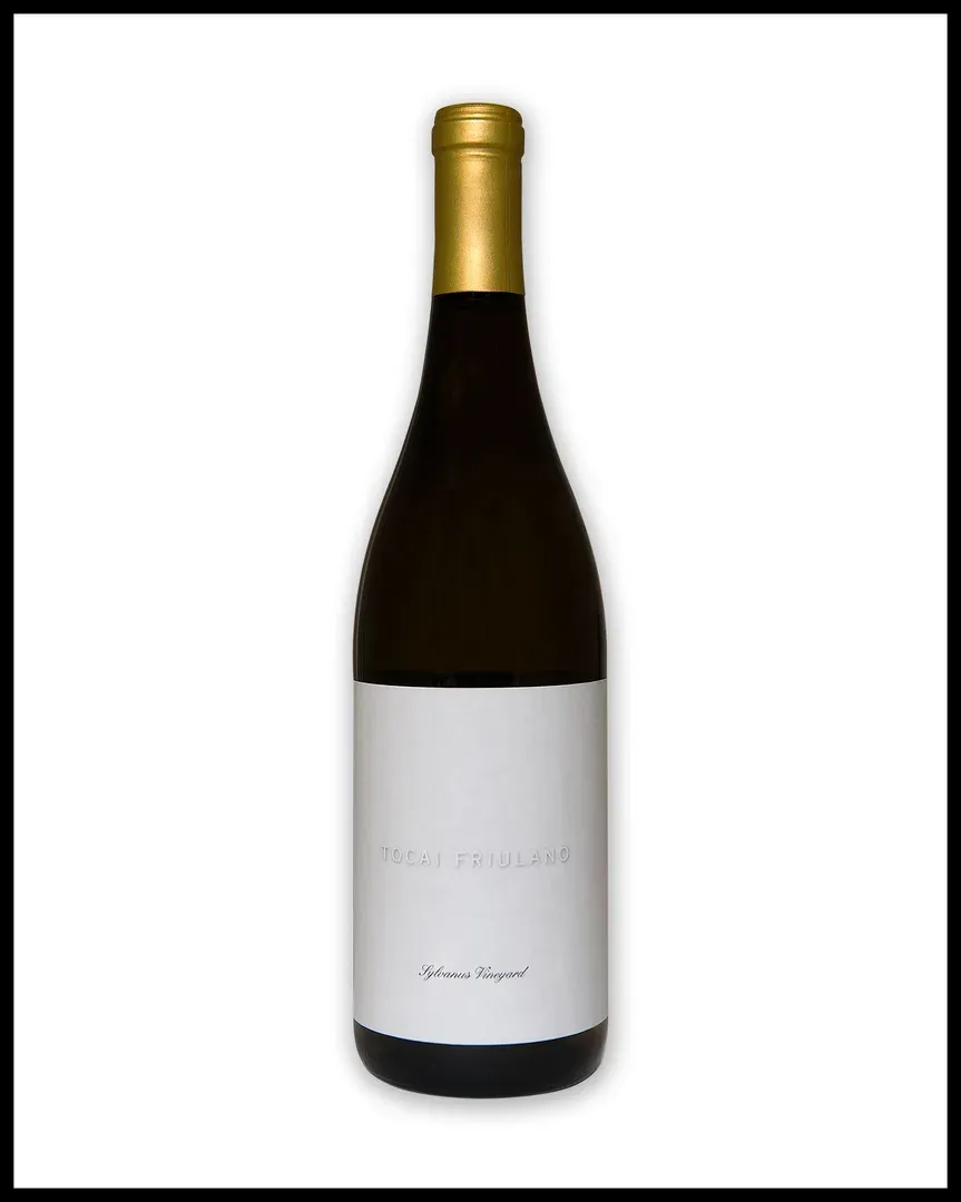 bottle of Tocai Friulano Sylvanus Vineyard